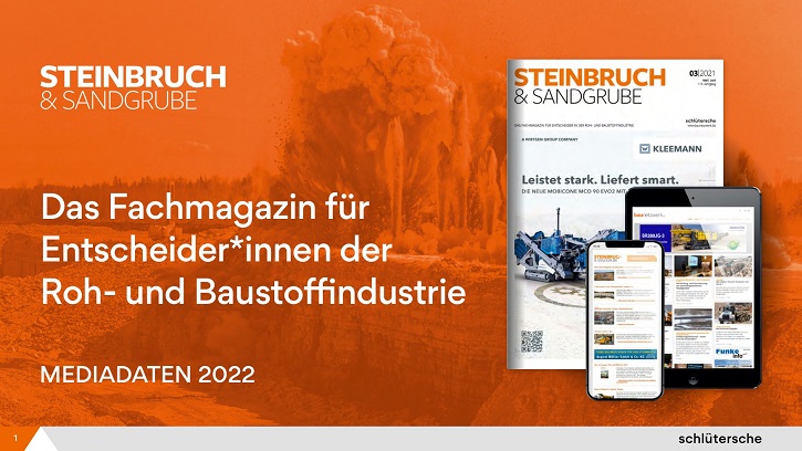 Mediadaten Steinbruch und Sandgrube 2022