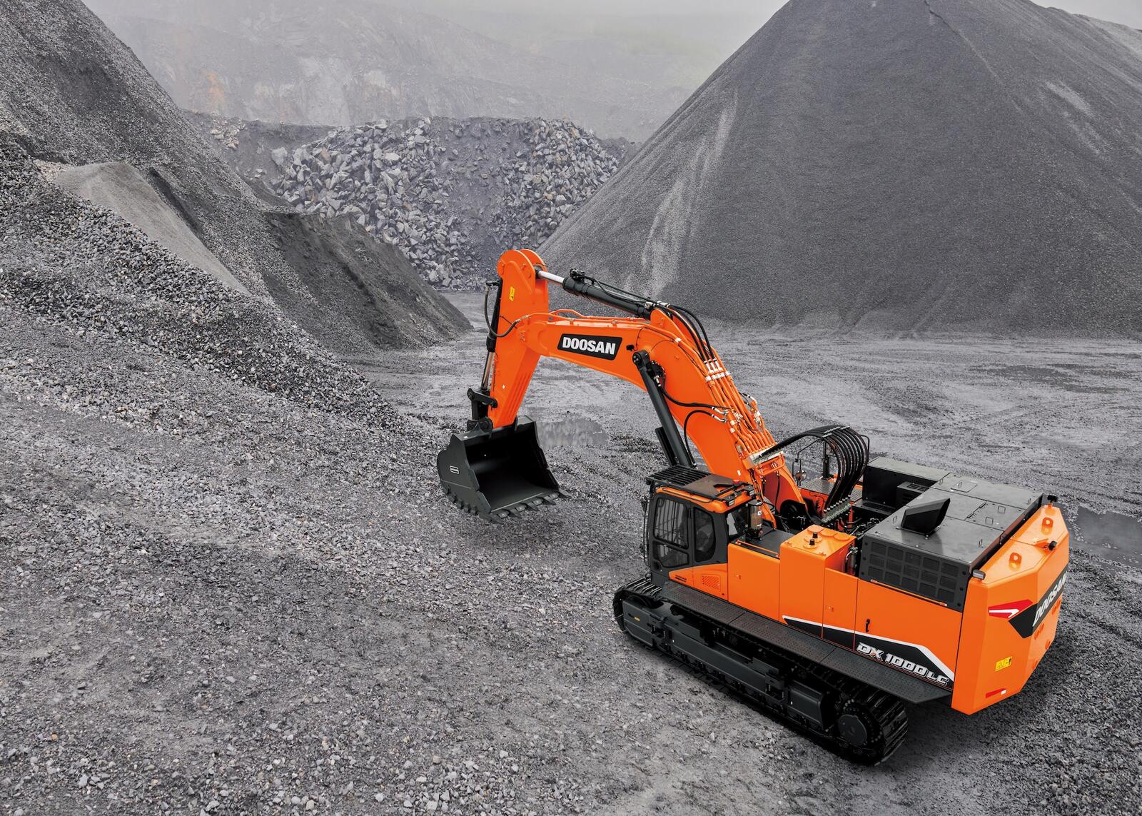Der DX1000LC-7 ist in erster Linie für Kunden in der Bergbau- und Steinbruchbranche gedacht.