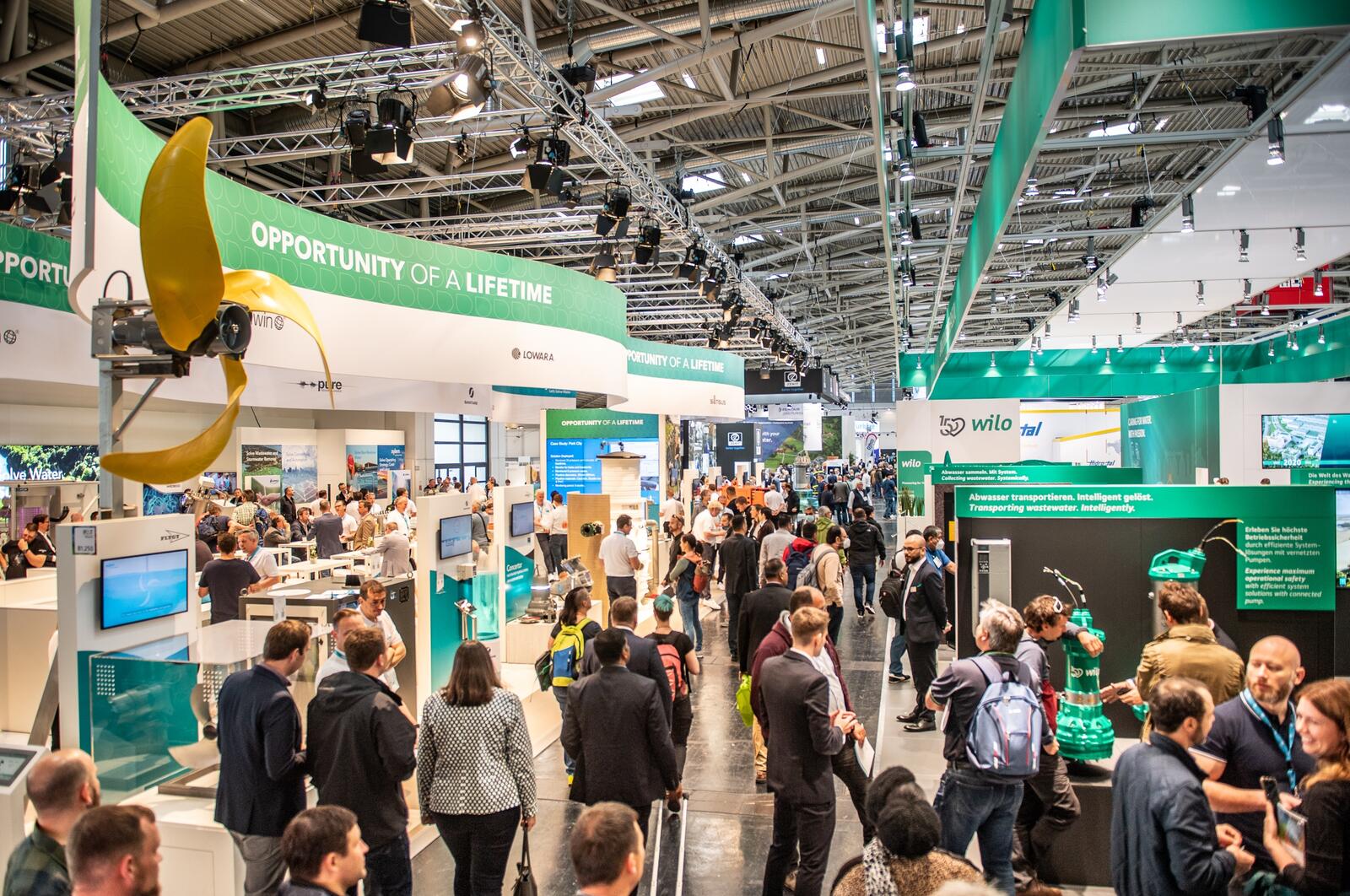 IFAT Munich 2022: starker Neustart für den Klimaschutz Hohe internationale Messebeteiligung.