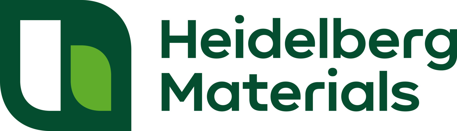 Das neue Logo von Heidelberg Materials vereint die traditionellen Werte und Zukunftsfelder des Konzerns.