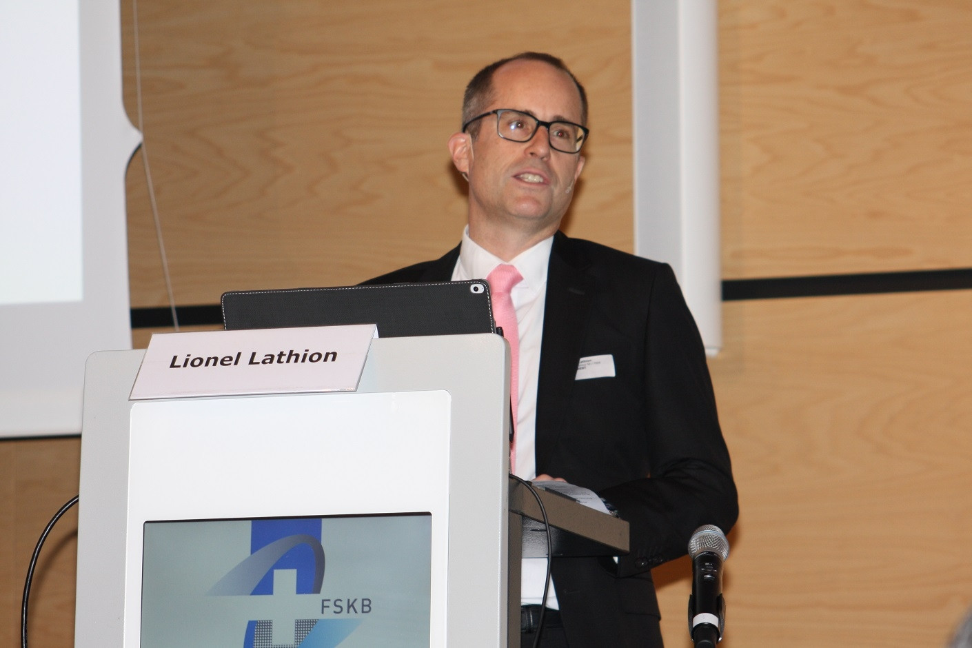 FSKB-Präsident Lionel Lathion präsentierte die Ergebnisse einer Mitgliederumfrage.