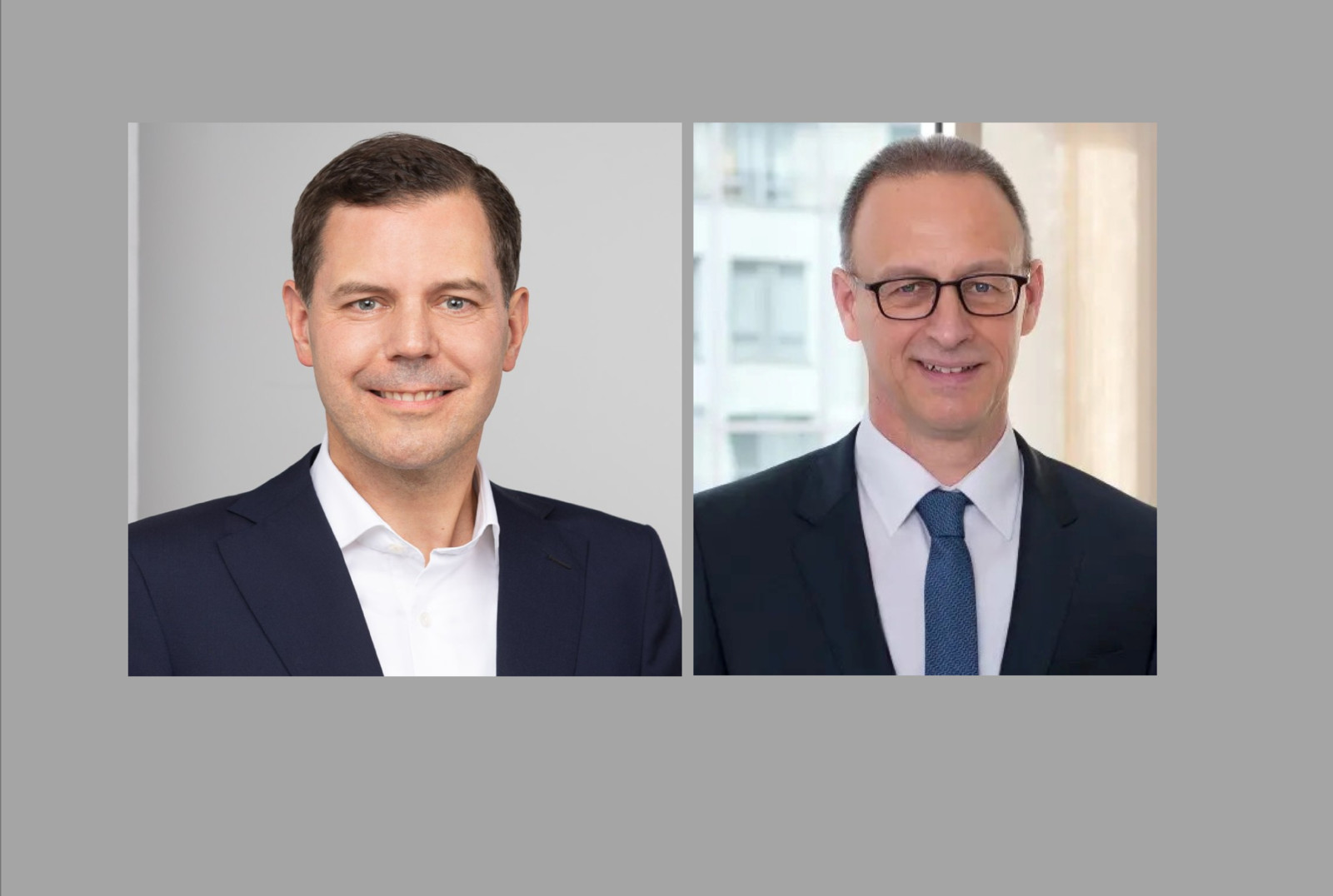 Die beiden neuen an der Spitze der Autobahn GmbH: Dr. Michael Günther (li.) und Dirk Brandenburger (re.)