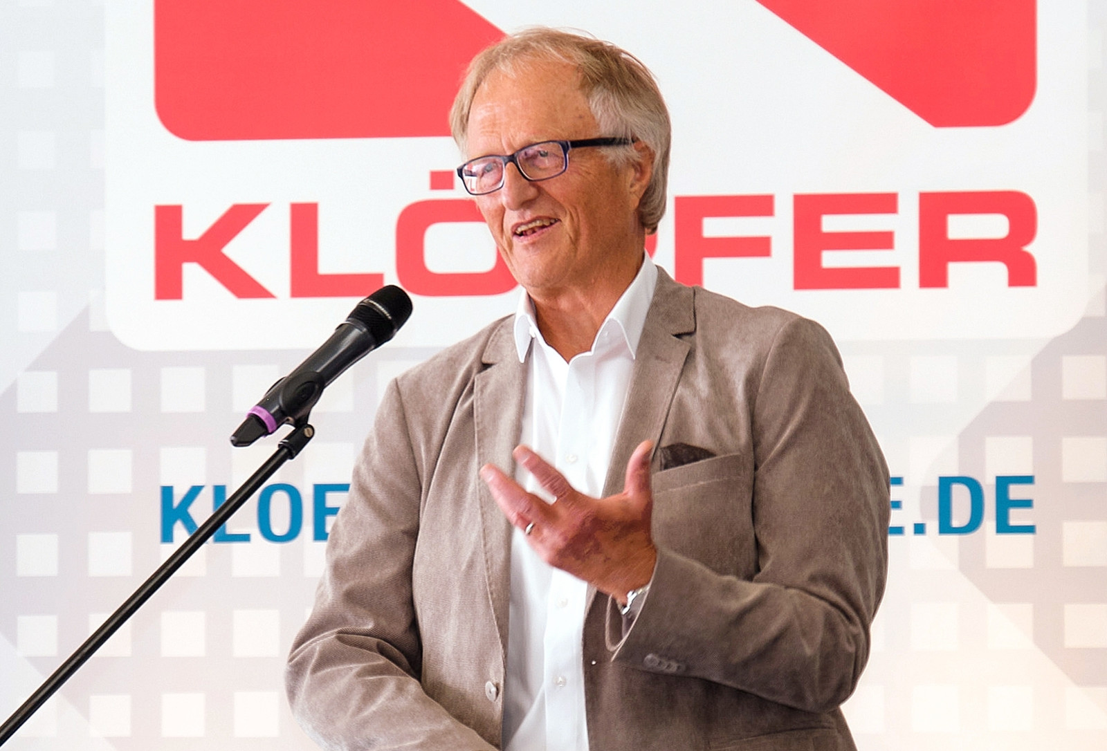 Hermann R. Klöpfer führt  die erfolgreiche Klöpfer-Gruppe